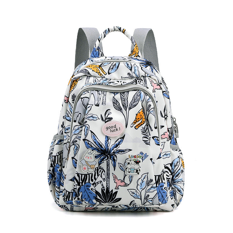 Large-capacity Vertical Casual Fashion Print Mommy Bag