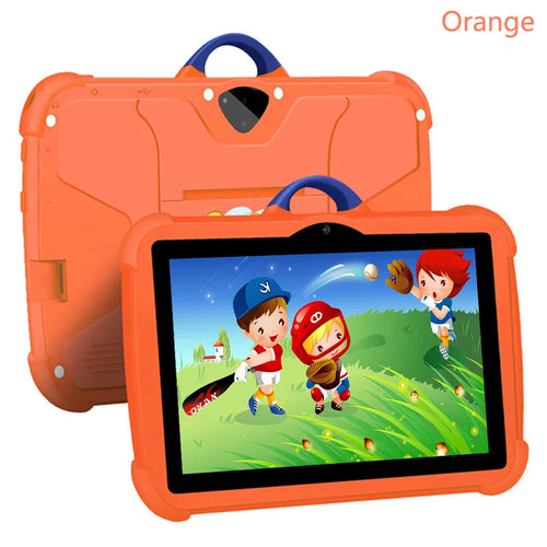 New Cartoon Pattern Kids Tablet 7 Inch Quad Core 4GB RAM 64GB ROM