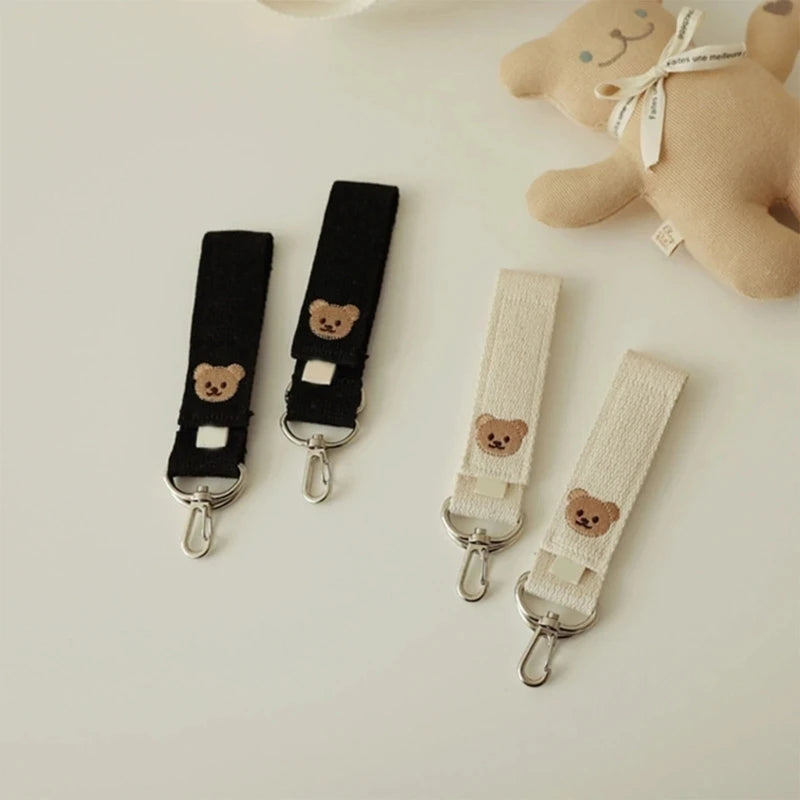 2Pcs Baby Stroller Hooks for Hanging Mommy bags Pushchair Clips