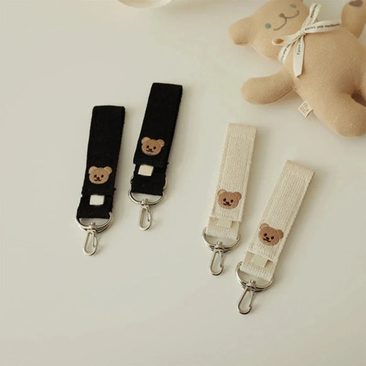 2Pcs Baby Stroller Hooks for Hanging Mommy bags Pushchair Clips