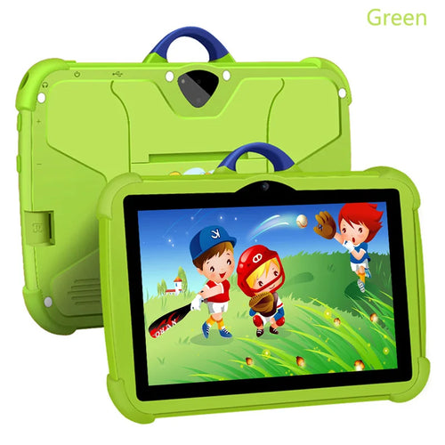 New Cartoon Pattern Kids Tablet 7 Inch Quad Core 4GB RAM 64GB ROM